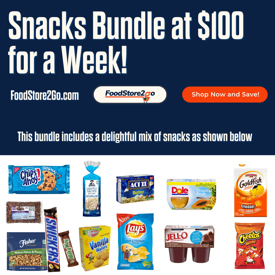 Snacks Bundle – $100 for a Week!