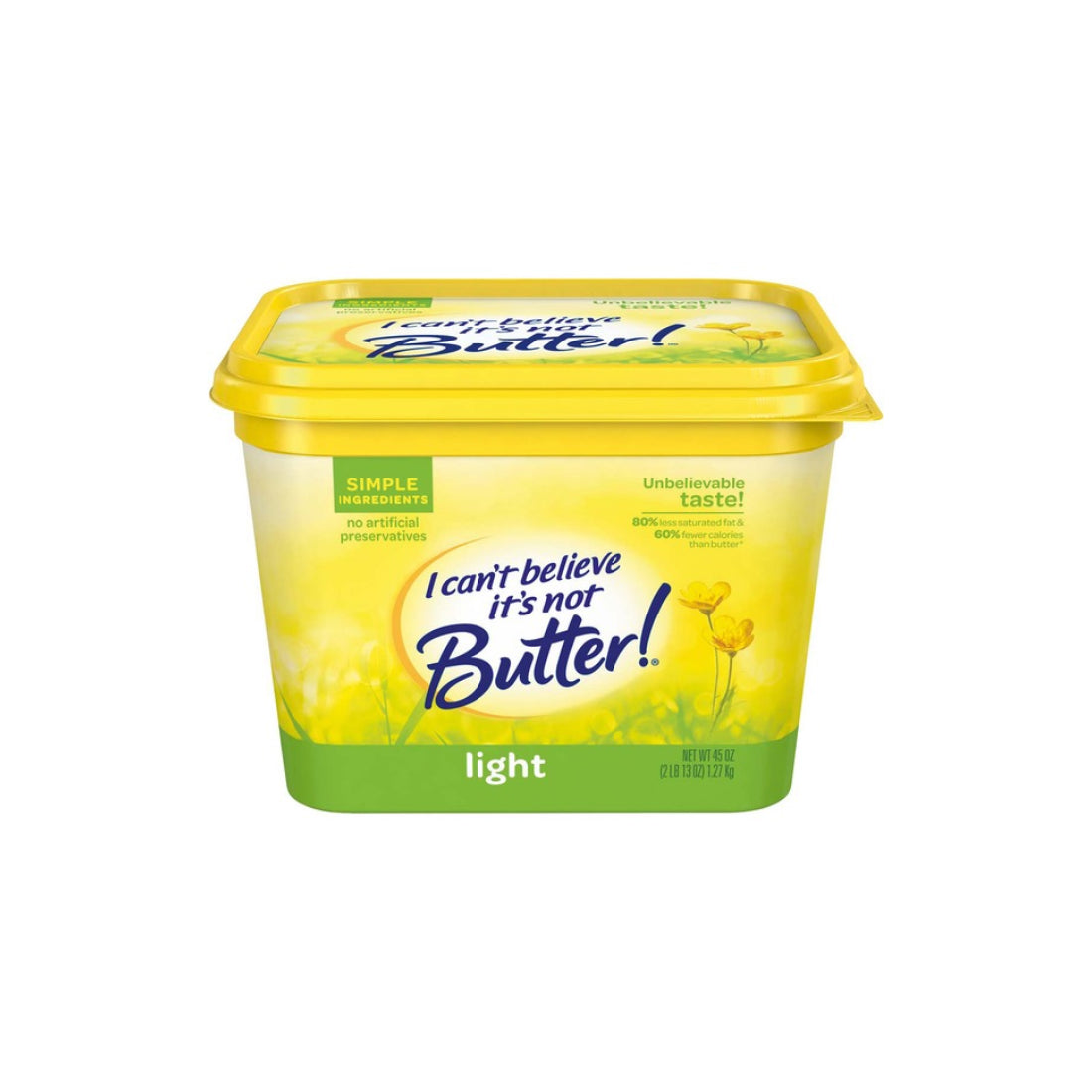 I Can't Believe It's Not Butter- Light – FoodStore2Go