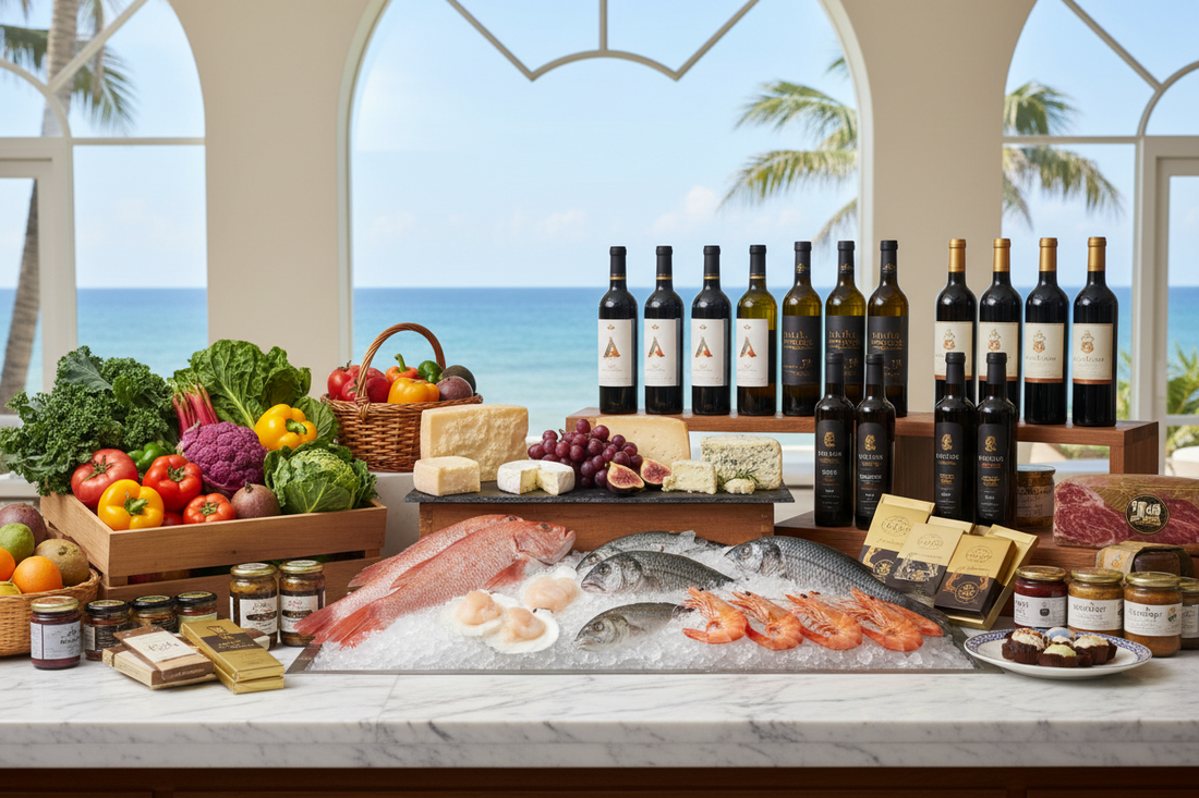 Luxury Groceries to Order for Your Stay at The Ocean Club