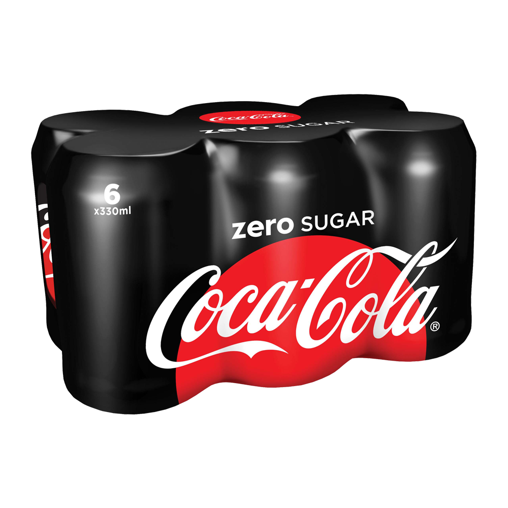 Coca-Cola Zero Sugar 6 Pack Cans