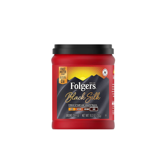 Folgers Black Silk Dark Ground Coffee