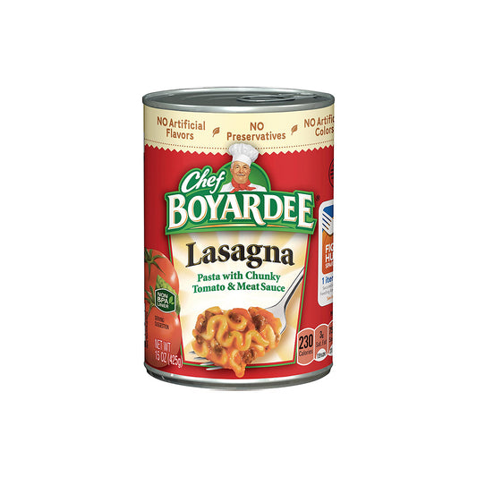Chef Boyardee Lasagna