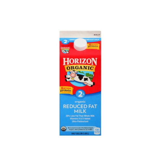 Organic Milk Half Gallon- 2%