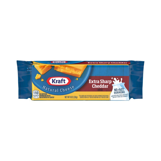 Kraft Extra Sharp Cheddar Block