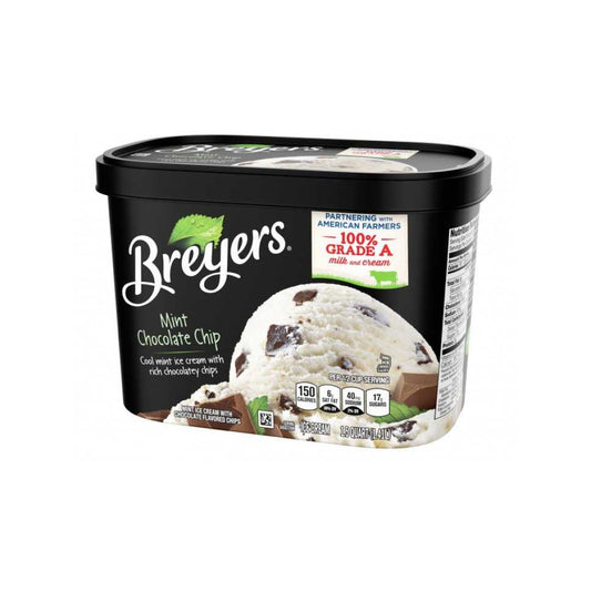 Breyers Mint Chocolate Chip Ice Cream