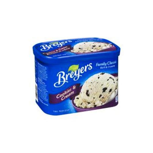 Breyers Cookies N Cream Ice Cream