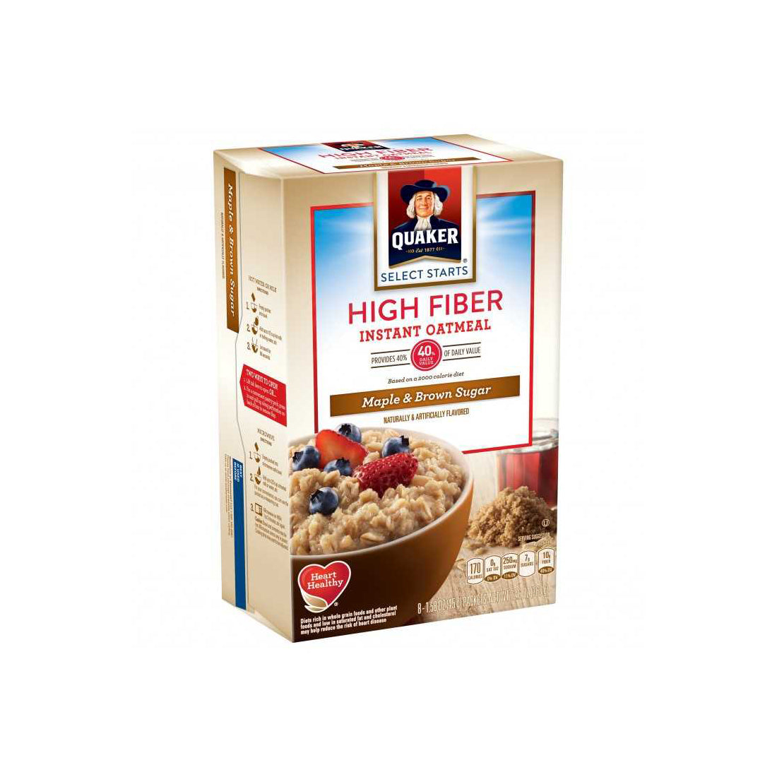 Quacker Instant Oatmeal-Maple & Brown Sugar