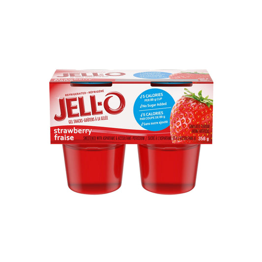Jello- Strawberry 4 Pack