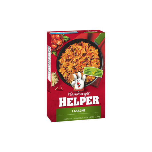 Hamburger Helper Lasagna Pasta