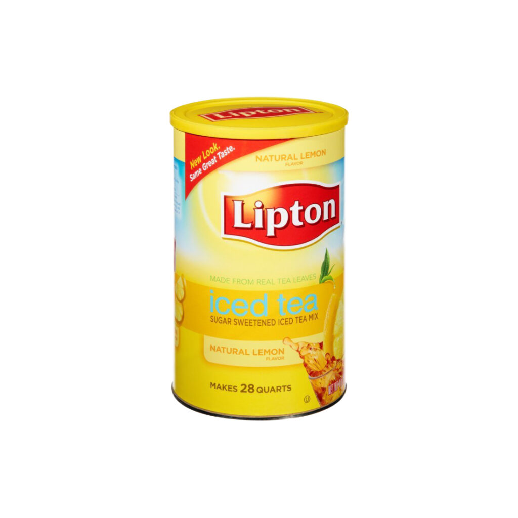 Lipton Lemon Sugar Sweetened Iced Tea Mix Foodstore2go 8493