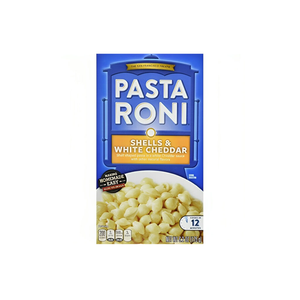 Pasta Roni White Cheddar Shells And Cheese Foodstore2go 