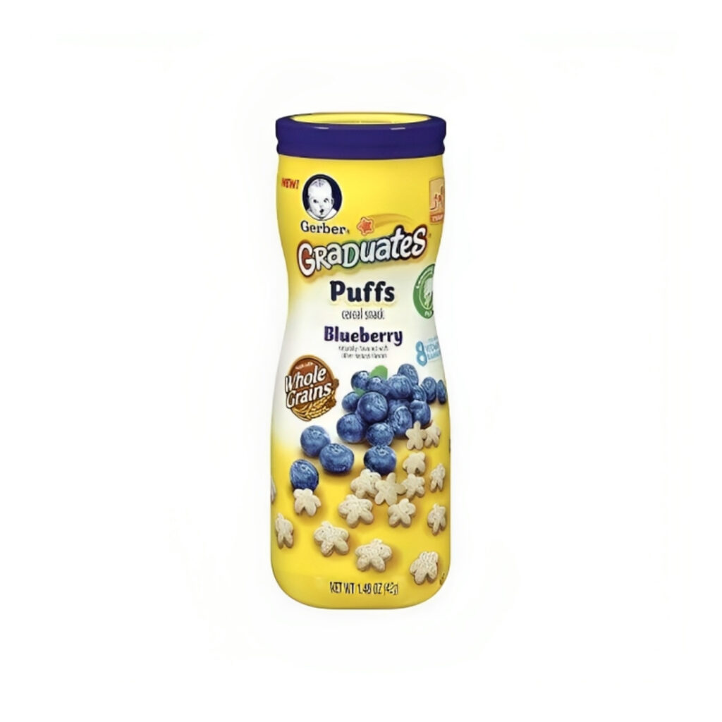 Gerber Graduates Blueberry Puffs - FoodStore2Go