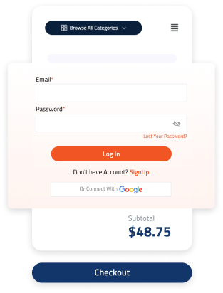 Create an Account at Checkout